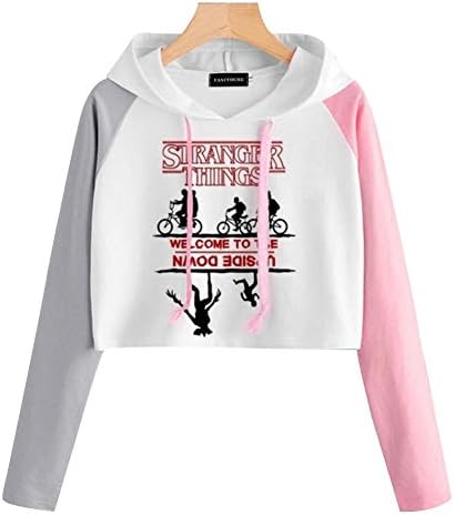 Unisex Stranger Things 3 Netflix Movie Poster Hoodie Hip Hop Fans Gift Sweatshirt Women and Men