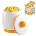 Egg-Tastic Ceramic Microwave Egg Cooker and Poacher for Fast, Fluffy, Flavorful Eggs