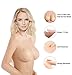 Silicone Adhesive Lift Bra, Invisible Backless Nipplecovers, Push Up Sticky Bra, Premium Quality and Safe Material, User Friendly Design, Natural Look, Washable and Reusable Nude
