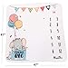 Heli's Little Friends Baby Monthly Milestone Blanket | Premium Plush Flannel Fleece (260GSM) | Photo Prop for Newborn Boy & Girl |47