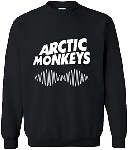 Timzhi Trade Hoodie sweatshirt new fashion cotton round collar Mens &amp; Womens leisure the arctic monkeys pullover M