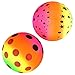 Lot of 12 Assorted Design Rainbow Playground Inflatable Balls
