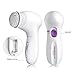 TOUCHBeauty Callus Shaver Professional Pedicure Foot File Tool with 9 attachment Head, Foot Rough Skin Care Spa Set Purple TB-0601B