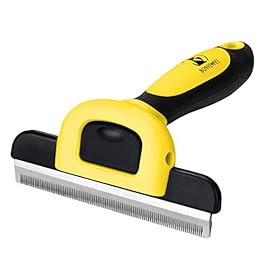 Pet Grooming Brush Effectively Reduces Shedding by up to 95% Professional Deshedding Tool for Dogs and Cats