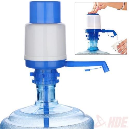 E10 Star Plus Manual Hand Press Water Dispenser Pump for 20 Litre Bottles Extra Adapter for Threader Containers (Made in India