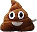 Emoji Pillow Prime Stuffed Cushion, LeBeila Poop Emoji Pillow - Poo Shaped Happy Naughty Laughing Face Doll Toy Big 32cm (One size, Brown)