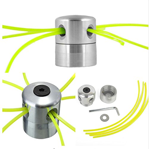 CH Aluminum Grass Trimmer Head Set Brush Cutter Head Lawn Mower Accessories Cutting Line Head - Thumbnail 4