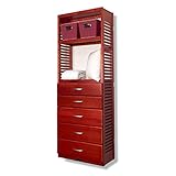 John Louis Home 12in. Deep Storage Tower 5 Drawers