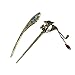 yueton Pack of 2 Women's Hair Accessory Headwear Decorative Hair Pin Rhinestone Hair Stick Vintage Hair Chopsticks Hairpin Chignon Pin for Long Hair
