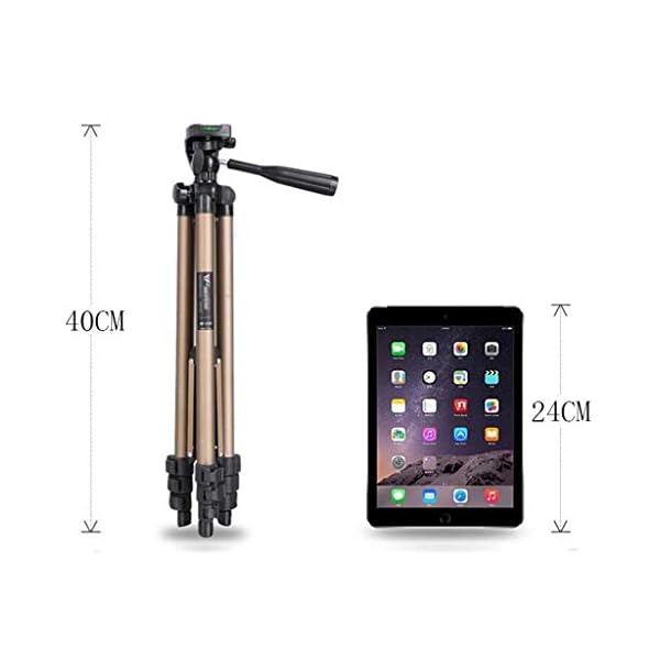 XYSQWZ Tragbares Metallstativ Outdoor-Reise Mobiltelefon Digitalkamera-stabilisator Live-Streaming Bodenstehendes… – Bild 3