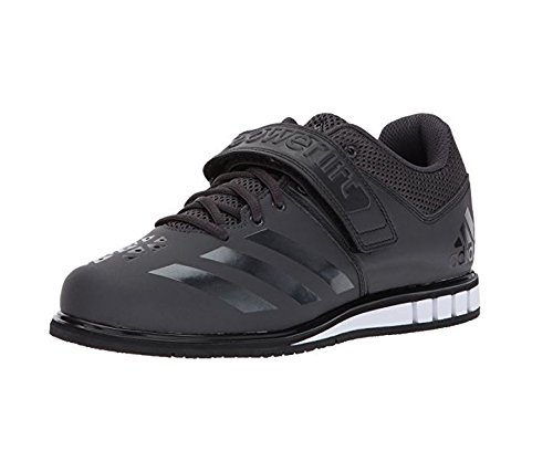 adidas Men s Powerlift.3.1 Cross-Trainer Shoes, Utility Black/Black/White, (14.5 M US)