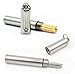 JDYYICZ 3pcs Titanium Milled Toothpick+1pc Ti Holder Key Chain Pendant W/Mini Ring