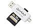 SD card reader Digital A-star SD Card Adapter Micro USB OTG to USB 2.0 Adapter; SD/Micro SD Card Reader With Standard USB Male; Tablets with OTG Function-white