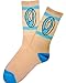 Sherry007 Unisex 6PK Donuts Cotton Long Socks Fashion Hiphop Skateboard Sport Crew High Socks, Assorted Colors, US Shoe Size 6-12