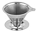 Pour Over Coffee Maker - Manual Coffee Dripper Cone for Drip Coffee and Espresso - Serves 1-2 Cups