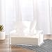 Sooyee Novelty Facial Tissue Dispenser Box Cover Holder Modern Clear Acrylic Rectangle Napkin Organizer for Bathroom, Kitchen and Office Room