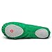 MSMAX Kids Canvas Ballet Shoes Women Ponite Dancing Flats Green 13 M US Little Kid