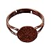 50pcs Antique Copper Ring Base Blank Finding Jewelry Findings 10mm Jz1