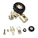 Battery Terminal Link Switch Quick Cut-off Disconnect Car Truck Parts 17mm knob bolt pile - L Shape for Smaller Top Room