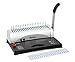 Kenley Binding Machine Paper Punch Binder with Starter Combs Set - 21 Hole / 450 Sheets