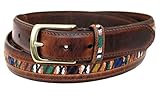 Columbia Men's 1 1/4 in. Oil Tan Guatemalan Belt,36