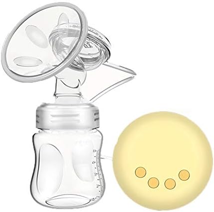 Electric Breast Pump Portable,Milk Expressing for Breastfeeding Baby Dual Use USB Rechargeable Breastpump with Adjustable Massage Suction Anti-Backflow Mom's Comfort/1.4