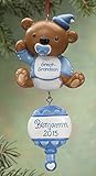 Personalized Great Grandson Bear Ornament