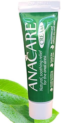 Anacare Natural Hemorrhoid Cream - Effective Soothing Natural Relief For Hemorrhoids, Anal itching, and Anal Fissures.