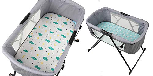 square bassinet sheets