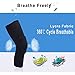 Lepfun A7000 Crash Proof Basketball Knee Pads with Antislip Pads Support ，（1 Pair） Long Leg Sleeve Protector Gear (XL)