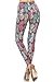 R810-PLUS Pineapple Chalkart Print Fashion Leggings