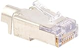 Platinum Tools 100022 EZ-RJ45 Shielded Cat5e/6 External Ground, 50-Pack