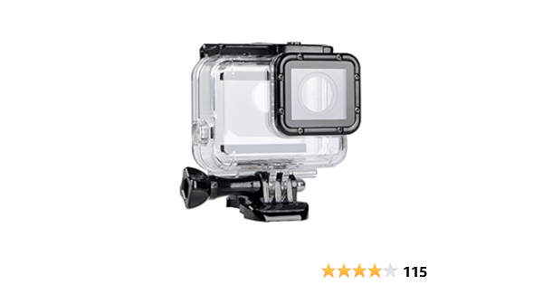 Amazon Com Suptig Replacement Waterproof Case Protective Housing Compatible For Gopro Hero 7 Black Hero 6 Hero 5 Underwater Use Water Resistant Up To 147ft 45m Electronics