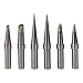 Bleiou 6 Pcs/Set Replacement ET Soldering Iron Tips for Weller WE1010NA, WESD51,WES50/51,PES50/51 LR21 Series Solder