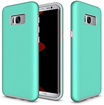 Samsung Galaxy S8+ Case ,ZMKH Samsung Galaxy S8 Plus Case ,Samsung Galaxy S8 Plus Cover,Full Matte Soft Touch Slim-Fit Flexible TPU For Samsung Galaxy S8 Plus S8+ Mint