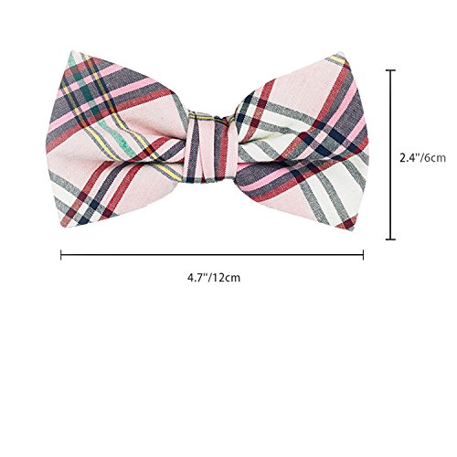 5 PC Mens Assorted Pattern Pre-Tied Adjustable Neck Tie Bowties (A-01-1)