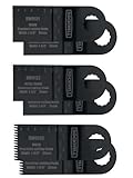 Rockwell RW9173K End Cut Blade Kit for Sonicrafter Tool inlcudes 6 by 1-3/8-Inch End Cut Blades