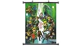 The Legend of Zelda 25th Anniversary Game Fabric Wall Scroll Poster (16