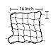 Bike Net Bicycle Bungee-Cord Motorcycle Luggage Net with 6 Hooks 16″ x 16″thumb 2
