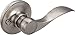 Legend 809152 Wave Style Handle Dummy Leverset, US15 Satin Nickel Finish