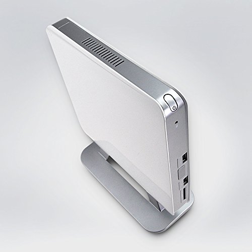 min pc barebones Qotom-Q135 AMD E350D Dual Core 1.6GHz 8G RAM 64G SSD NO WIFI white case£¬Plastic,1Gigabit Lan