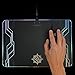 ENHANCE LED Gaming Mouse Pad Hard Large Surface – 7 RGB Light Up Modes, Lighting Brightness Controls with Transparent Decals & Edges – Ambient Desktop Lighting & Accurate Trackingthumb 2