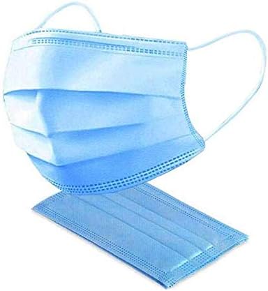 20Pcs Disposable 3-Layer Masks, Anti Dust Breathable Disposable Earloop Mouth Face Mask, Comfortable Medical Sanitary Surgical Mask