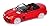 Bump and Go Speed Car, Shiny Red Toy Car with Music and Flashing Lights, Battery Powered by Dazzling Toys