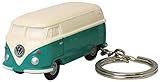 Volkswagen Type II Bus Key Chain Light, Green and Ivory