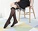 Women's 12 Pack Silky Sheer Knee High Trouser Socks Reinforced Toe(Skin)