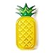 LetsFunny Pineapple Pool Floats Outdoor Swimming Pool Party Lounge Raft Decorations Toys Games Float with Rapid Valves for Adult and Kids 75