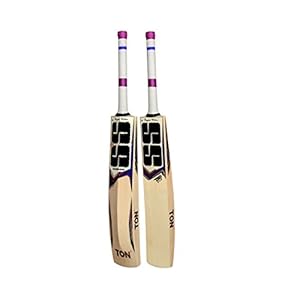 SS Cricket Premium English Willow Cricket bat, Adult Size – Short Handle, Bat Cover Included