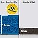 Beachbody Exercise Mat, Extra Thick Foam Workout Mat for Home and Gym, Yoga, Ab Workouts, Stretching, Weightlifting, High Density - Ultra Durable, 1/2 inch