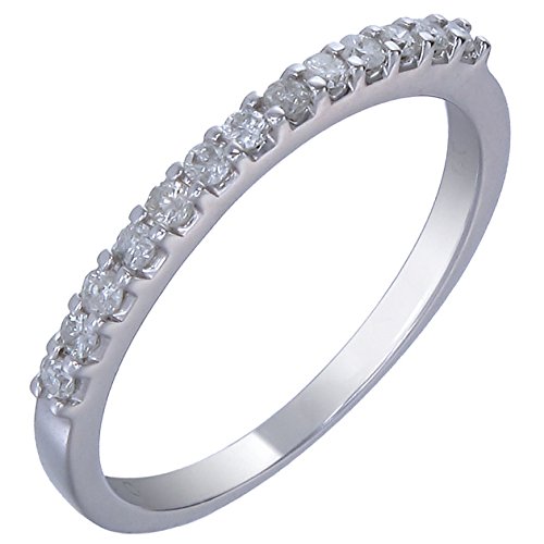 Sterling Silver Diamond Wedding Band (1/4 CT)